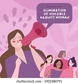 Women's day illustration concept in flat design premium vector