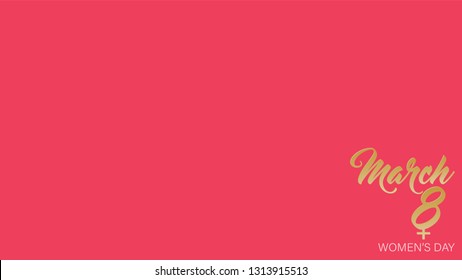 Women's Day March 8