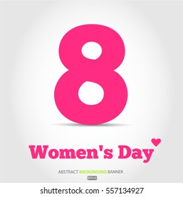 womens day   "March 8"  Vector EPS 10