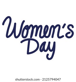 womens day on white background