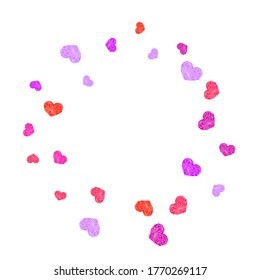 Women's Day postcard vector backdrop. March 8 postcard vector backdrop. Modern wedding invitation card background. Party decor hearts flying beautiful banner backdrop.