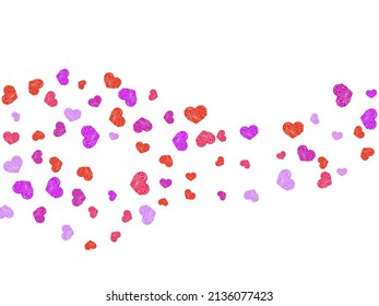 Women's Day postcard vector backdrop. Social media like vector symbols. Romantic mood elements.  Party decor hearts flying beautiful banner backdrop.