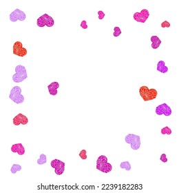 Women's Day postcard vector backdrop. March 8 postcard vector backdrop. Modern wedding invitation card background. Party decor hearts flying beautiful banner backdrop.