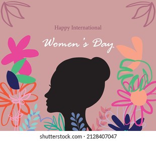 Women's day poster design march 8