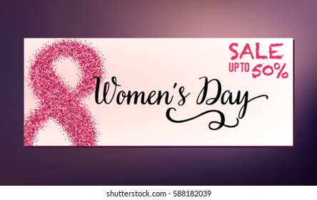 Women's Day Sale banner