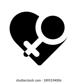 Women's Day sign Design. vector illustration