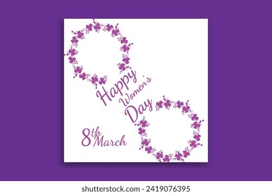 women's day social media post, women's day banner design 