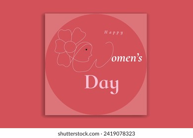 women's day social media post, women's day banner