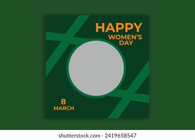 Women's Day Social Media post, Women's Day Banner