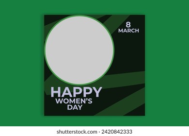 Women's Day Social Media Post, Women's Day banner Design.