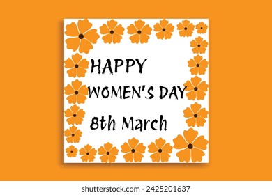 Social-Media-Post zum Frauentag, Bannerdesign zum Frauentag