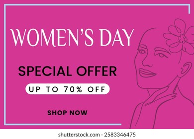 Women's Day Special Offer! Get up to 70% off on stunning styles. Celebrate with exclusive discounts—limited-time deal! Shop now and grab your favorites before the offer ends