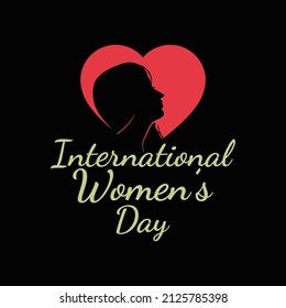 Women's Day T Shirt Design And Vector Illustration. 