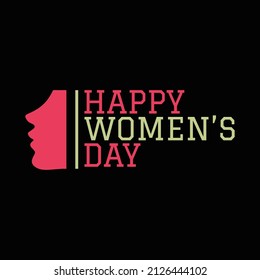 Women's Day T Shirt Design And Vector Illustration. 