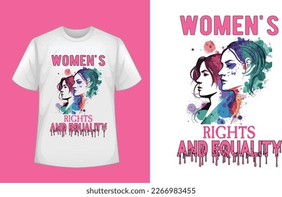 WOMEN'S DAY T SHIRT DESIGN