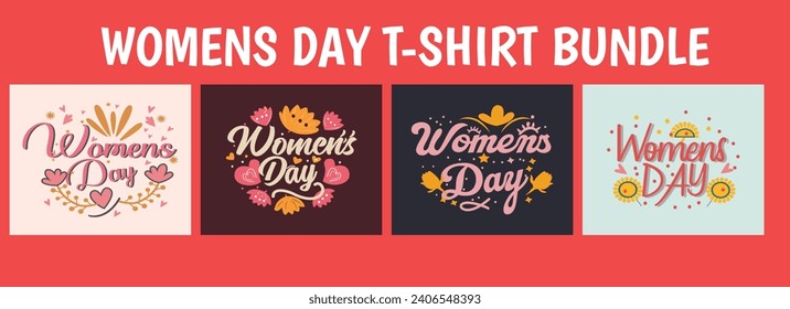 Womens Day T-shirt Design Bundle