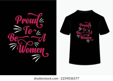 Women's day unique and creative typography design.This is an editable file.