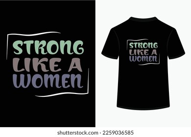 Women's day unique and creative typography design.This is an editable file.