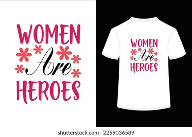 Women's day unique and creative typography design.This is an editable file.