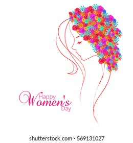 women's day vector design 