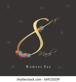women's day vector design 