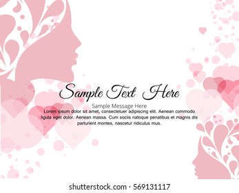 women's day vector design 