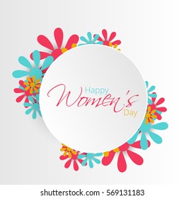 women's day vector design 