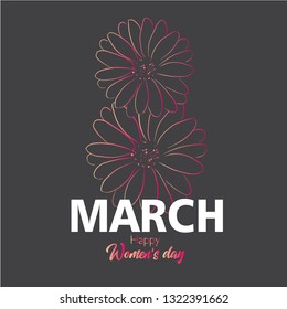 women's day vector illustration