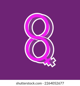 women's day vector illustration art