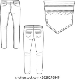 women's denim pants design. fashion models, fashion design and more
