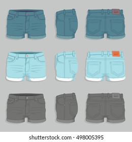 Women's Denim Shorts