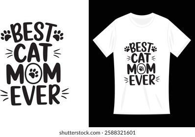  Womens Dog Mom and Cat Mom Funny T-Shirts Cute Pet Tees for Women with Cats or Dogs T-Shirt