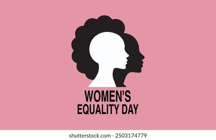 Women's Equality Day. August 26. Holiday concept. Template for background, banner, card