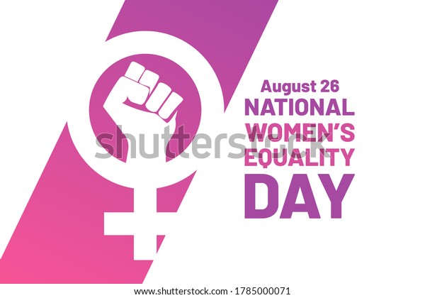 Womens Equality Day August 26 Holiday Stock Vector Royalty Free 1785000071 Shutterstock