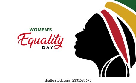 Women's Equality Day, background template Holiday concept