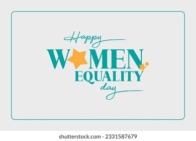 Women's Equality Day, background template Holiday concept