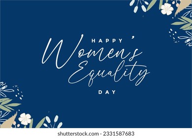 Women's Equality Day, background template Holiday concept