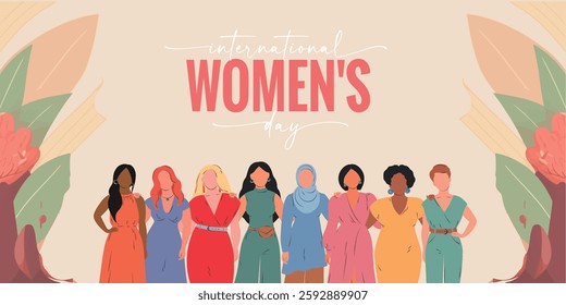 Women's Equality Day banner. Modern design.