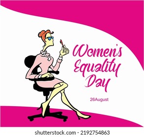 Women's Equality Day Is Celebrated In The United States On August 26 To Commemorate The 1920 Adoption Of The Nineteenth Amendment (Amendment XIX) To The United States Constitution