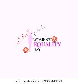 women's equality day concept. illustration vector