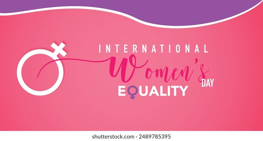 Women's Equality Day in United States. Female holiday, celebrated annually in August 26. Women right history month. Feminism concept. Poster, greeting card, banner and background. Suitable to event