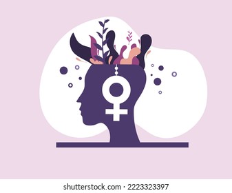 womens equality day vector illustration background