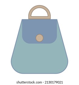 women's evening bag vector illustration