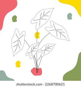 Women's faces in one line art style with flowers and leaves.Continuous line art in elegant style for prints, tattoos, posters, textile, cards etc. Beautiful women face Vector eps