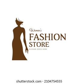 Womens Fashion Store Logo Design Vector Stock Vector (Royalty Free ...