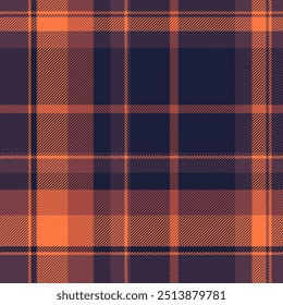 Mulheres moda vetor têxtil sem costura, popular xadrez verificar textura. Padrão de tecido industrial tartan fundo em cores escuras e rosa.