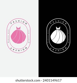 Women's Fashion  Wear Logo Design Template