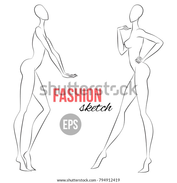 Body Template For Designing Clothes Oppe