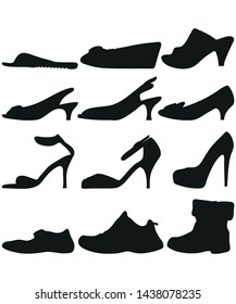 
Women's Footwear Icon vector symbol icon