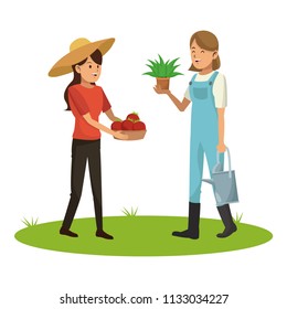 Womens and gardening